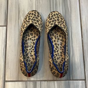 Rothy's The Flat Spotted Leopard women's 7.5